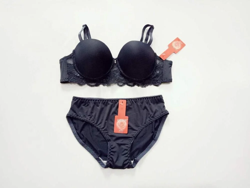 LUBUNIE women lingerie underwear women bra B cup sexy bras free sample bra & brief sets