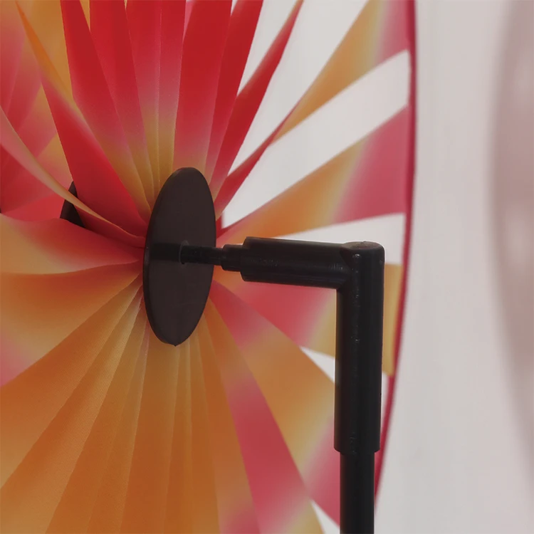 Тартальный детское мини ручной радуга ветряная мельница вертушка три раза Ветер Spinner ветряная мельница