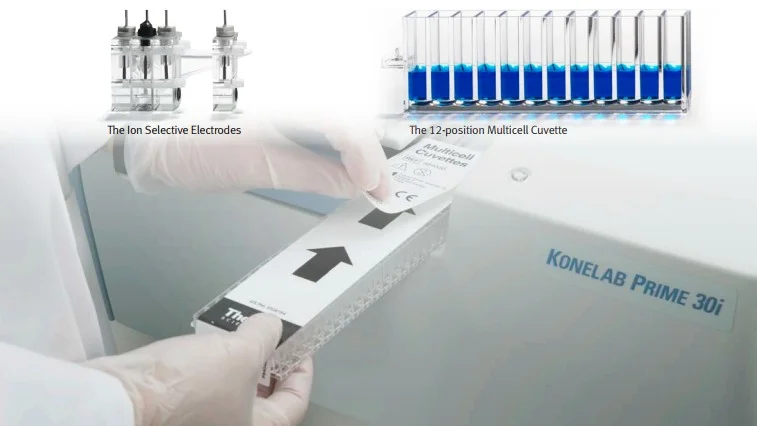 Konelab Biochemical Analyzer 12 holes cuvette cup