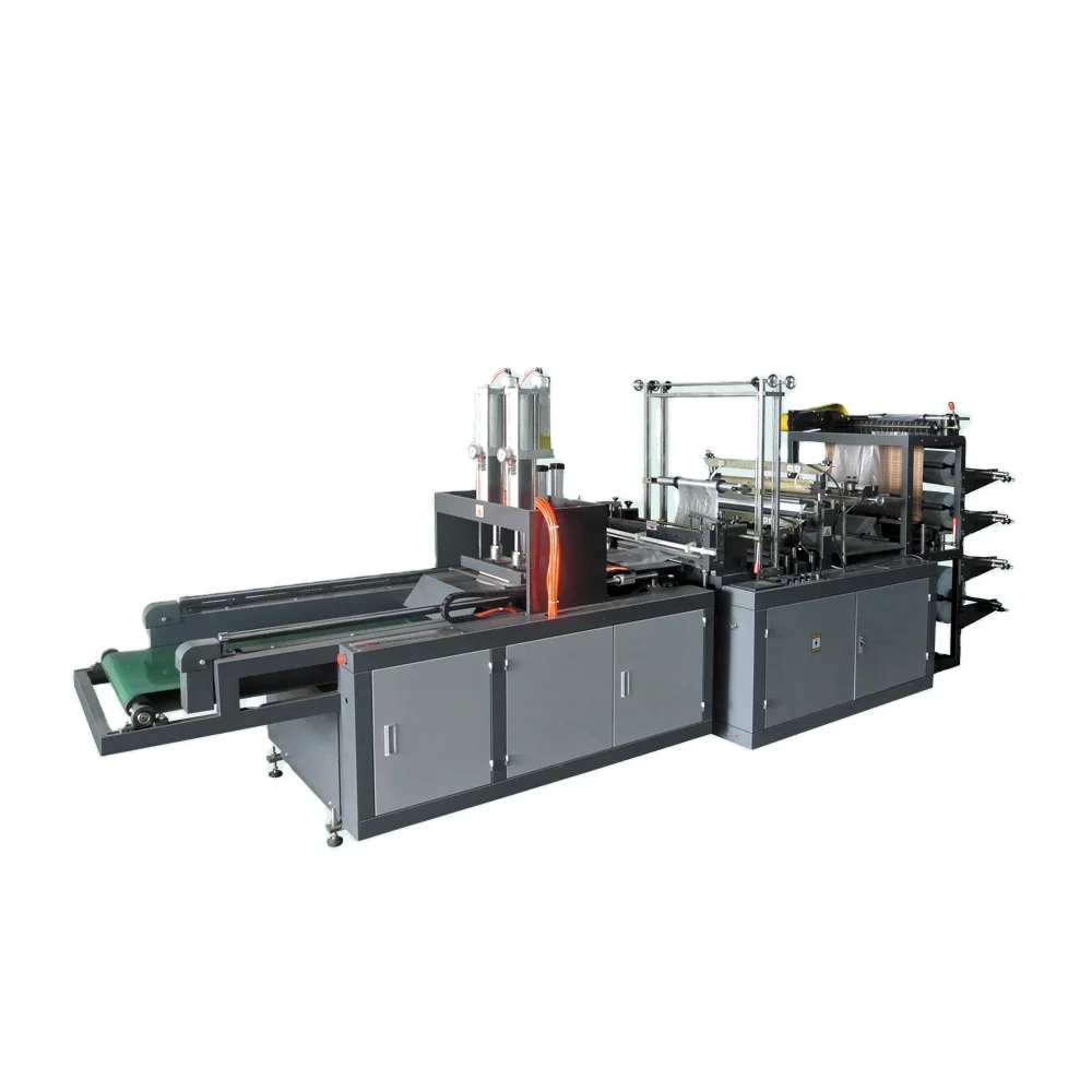 High speed easy operate t-shirt bag shopping plastic bag making machine price