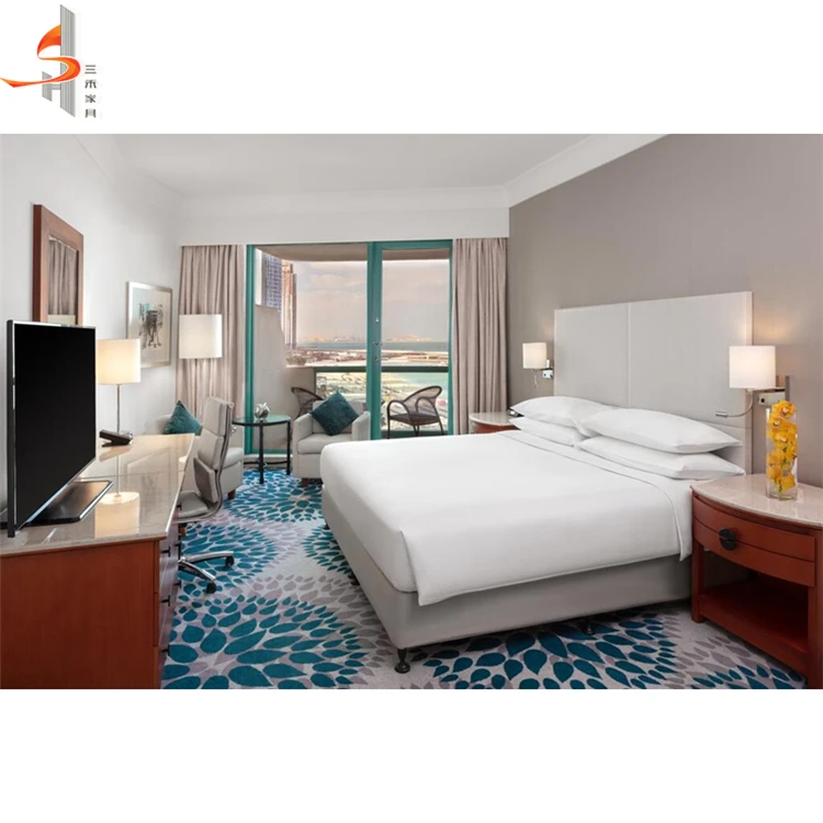 Foshan Hotel Modern Furniture Cheap Custom Dubai Style Bedroom Furniture Set