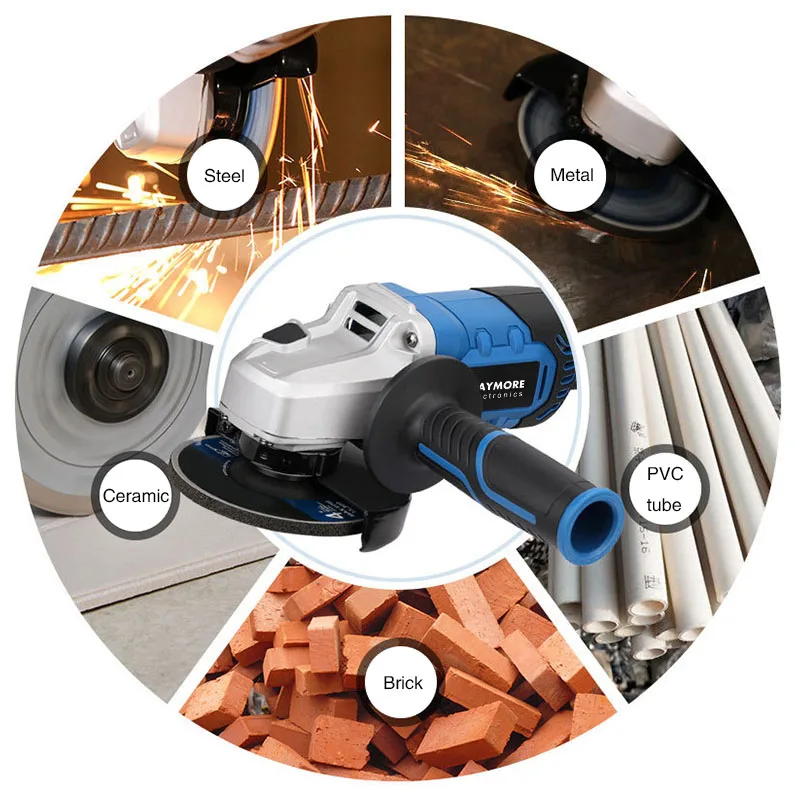 Manufacturer Electric Angle Grinder High Voltage Angle Grinder Machine China