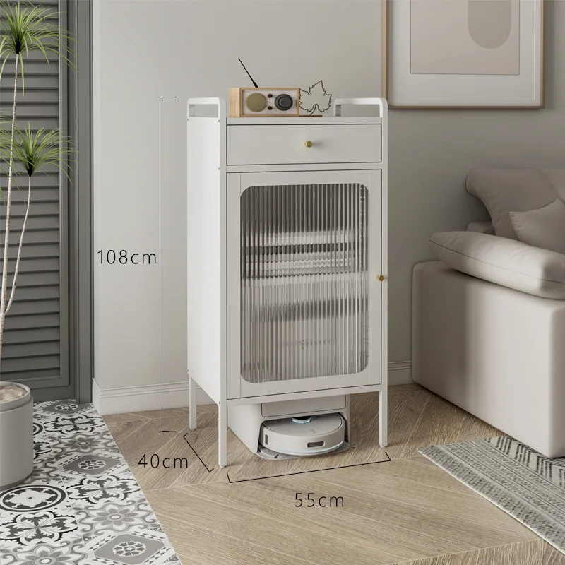 Luxury Modern Grey Solid Birch Wood Sideboard Cabinet Sintered Stone Top Dining Furniture for Kitchen Storage Home Furniture