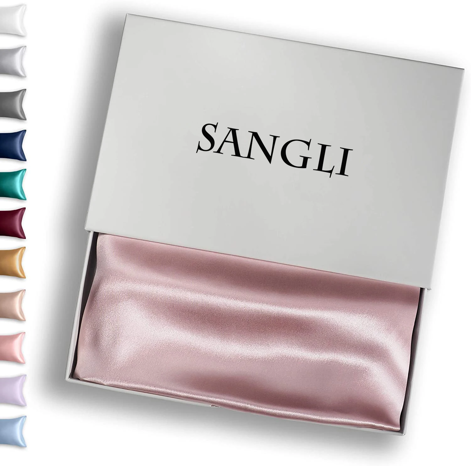 Sangli 6A High Quality Material Washable Mulberry Silk Pillow Case Zipper Women Beauty Bedsure