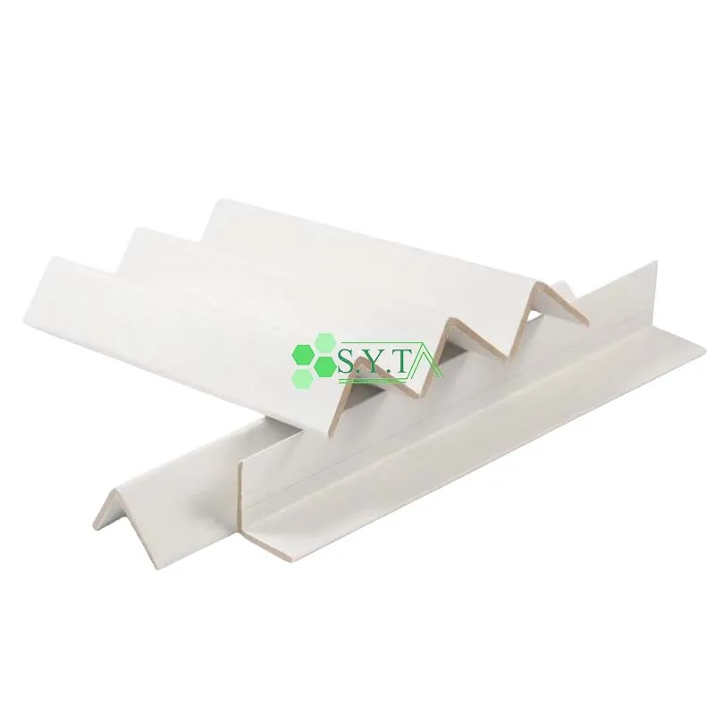 SYT factory white angle board L shape cardboard pallet edgeboard paper corner protector
