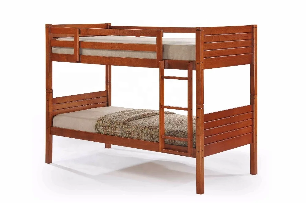Solid wood bunk bed double decker kids furniture Malaysia