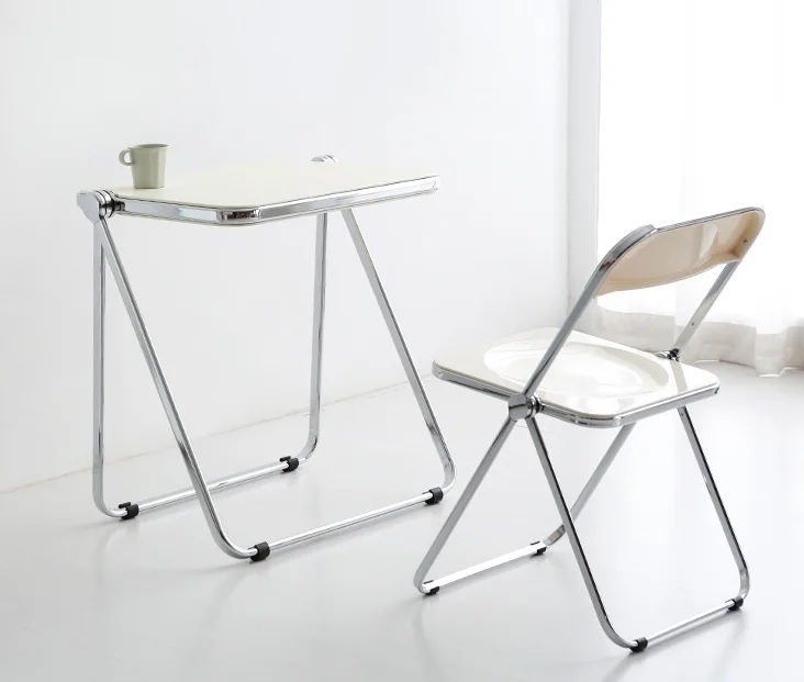 Factory Plastic Metal Foldable white resin folding chairs for Event Restaurant Hotel Dining Wedding Garden