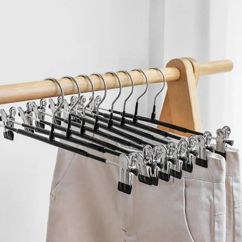 space saving non slip  metal clip  pant & skirt hanger bikini clothing Brand clothing store hangers swimwear Underwear hangers