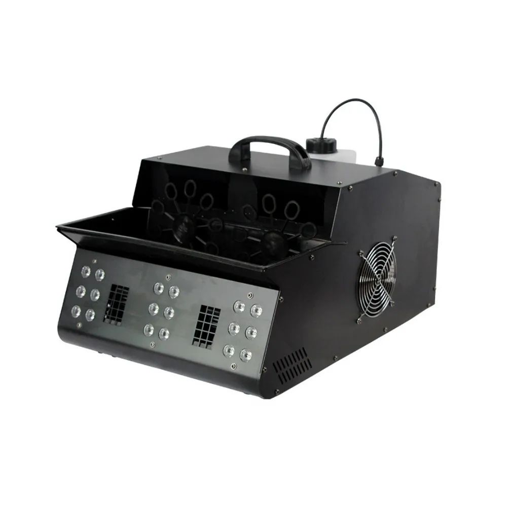 special effects DMX512  remote control led fog bubble machine  DJ bubble smoke machine