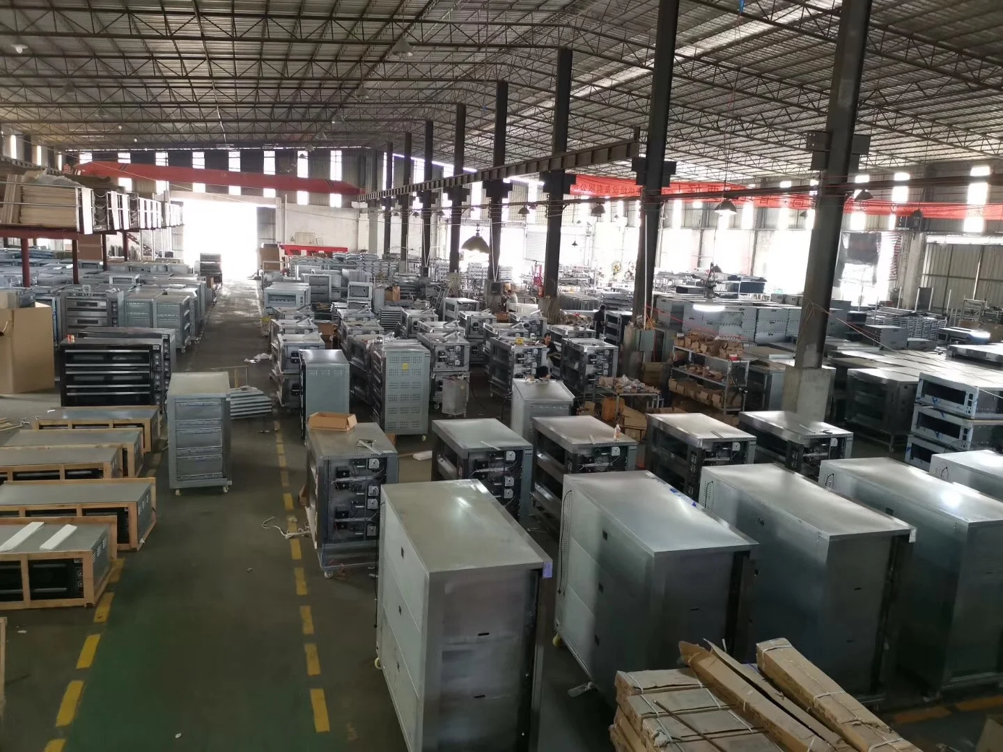 Коммерческая большая газовая духовка на 2 колодки