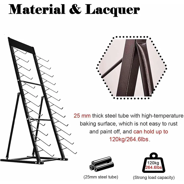 China Factory Outlet Floor Metal Ceramic Tiles Sample Display Rack Stands with 22 Card Slots for Retail Stores