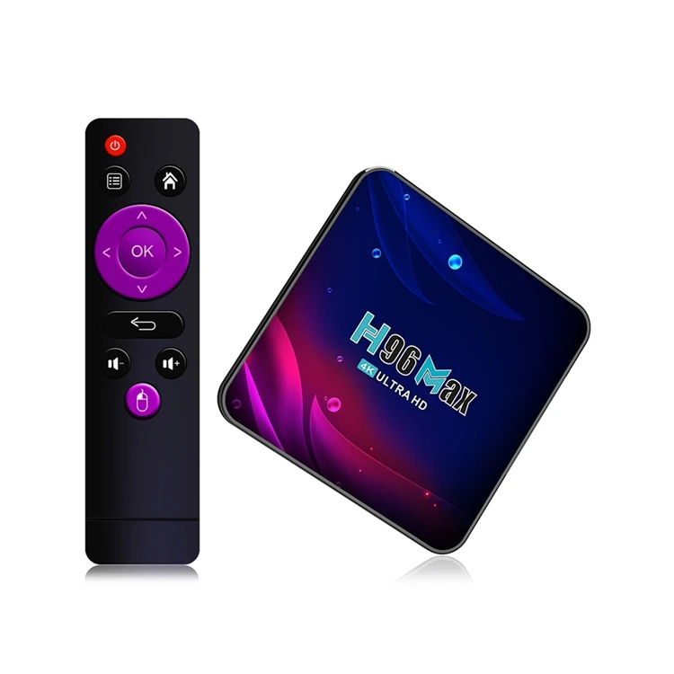 H96 Max V11 8k Smart TV Box Android 11.0 2.4g 5ghz Dual Band Wifi Media Player Set Top Box