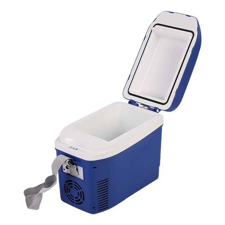 12 В и 24 В постоянного тока автомобильный холодильник 7 л мини портативный автомобильный морозильник