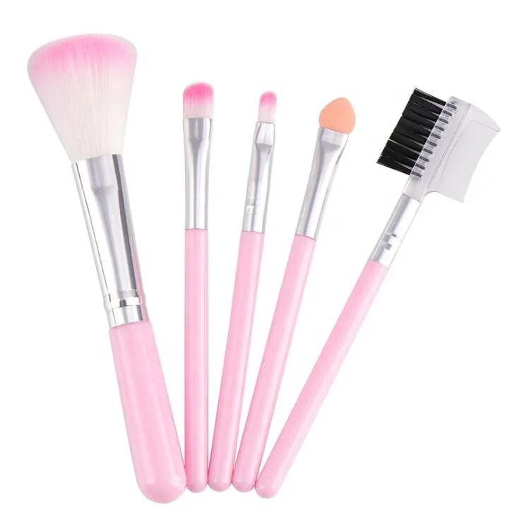 2020 Professional designer slim 5pcs eye makeup brush small Cosmetic makeup brush for skin accessible
