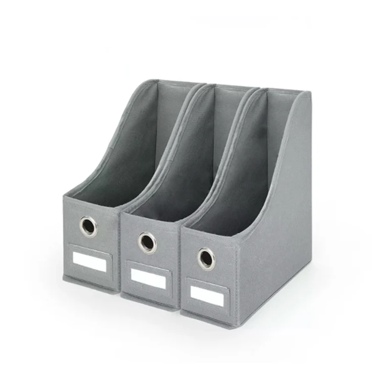 Guangdong Customized Office Desk accessories Folding Storage Box Organizer for Folder and Book