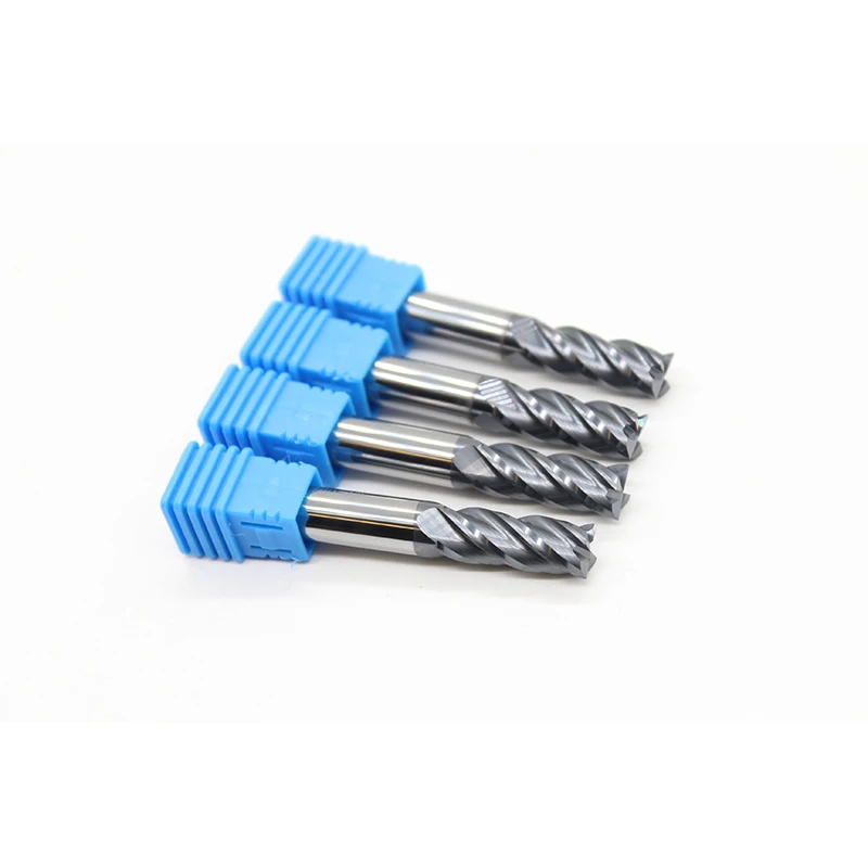 Wholesale 4*50 4 Flutes Diamond Carbide CNC End Milling Cutter Tools