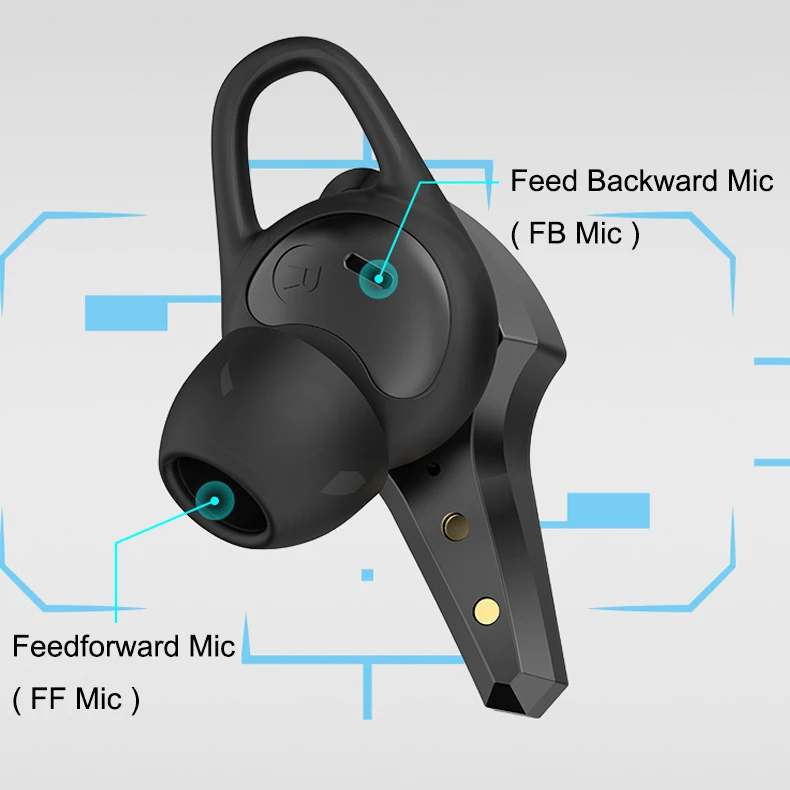 BT 5.2 True Wireless Stereo Gaming Earbuds CVC 8.0 Noise Reduction Wire Free Headset Shenzhen TWS Earphones Wholesale