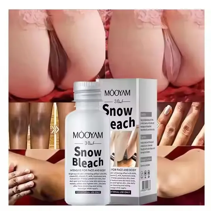 Hot Sale Black Skin Powerful Effective Whitening Snow Bleach Cream Underarm Whitening Of Private Parts Strongest Whitening Cream