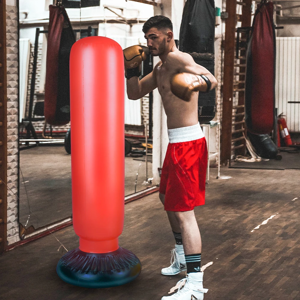 Высококачественная рекламная надувная подставка из ПВХ для штамповки на заказ