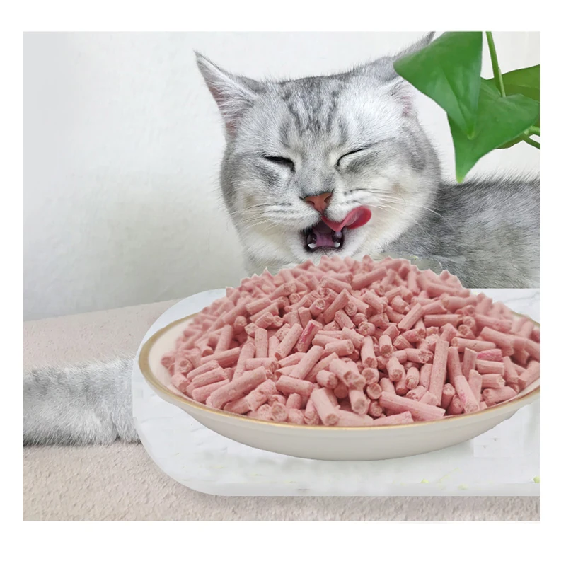 Dust free eco cat litter pet shop tofu cat litter