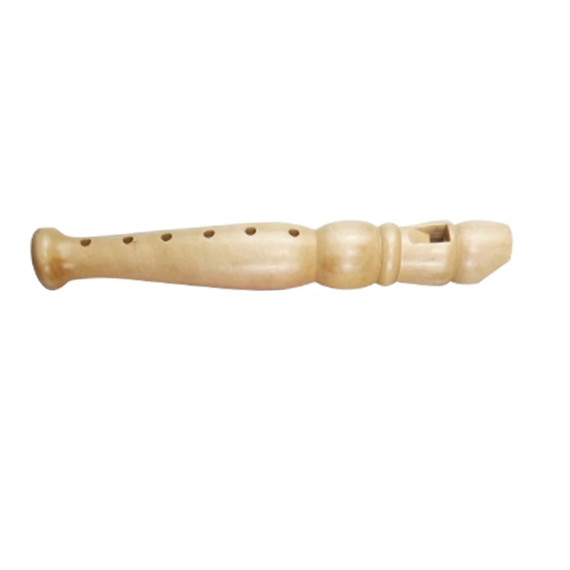 6 holes musical instrument Wooden flute