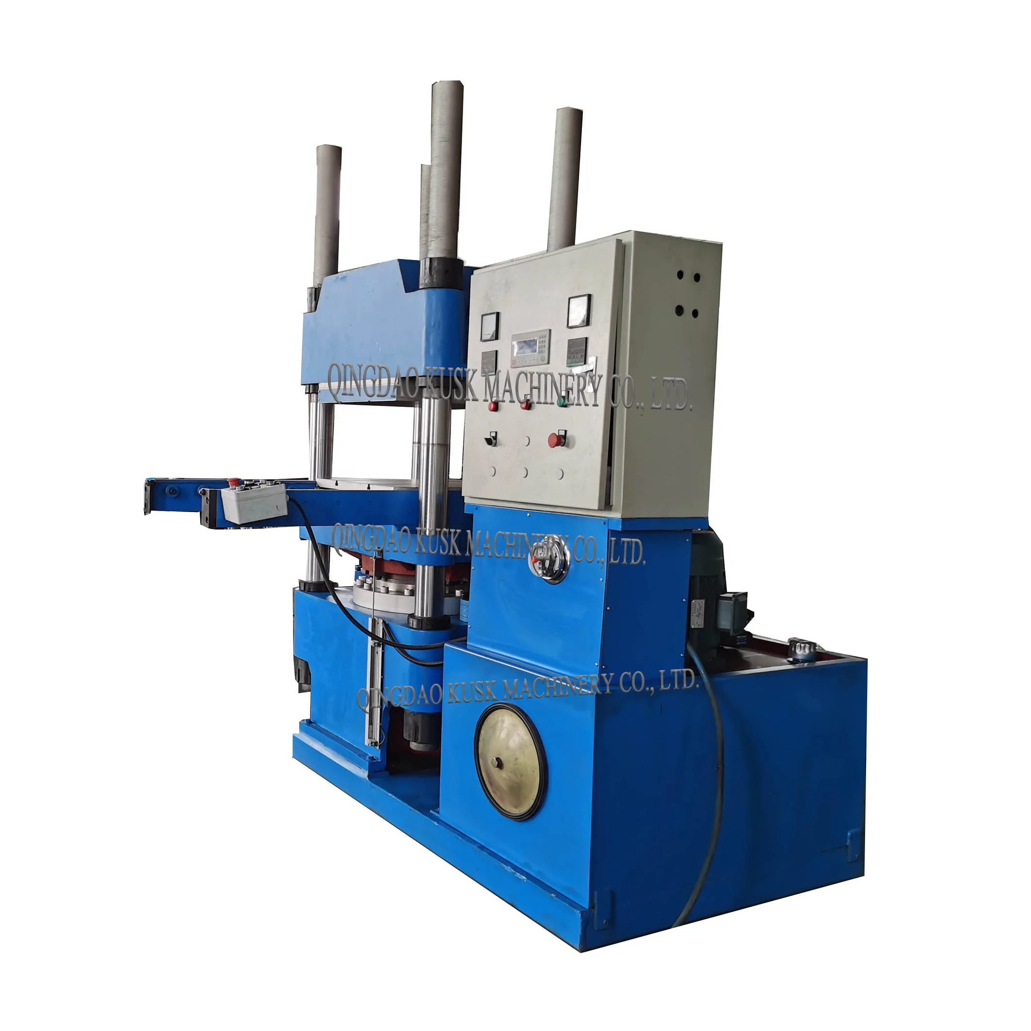 china manufacturer Four column Vulcanizing Press  Hydraulic Press Rubber Hot Vulcanizing Machine