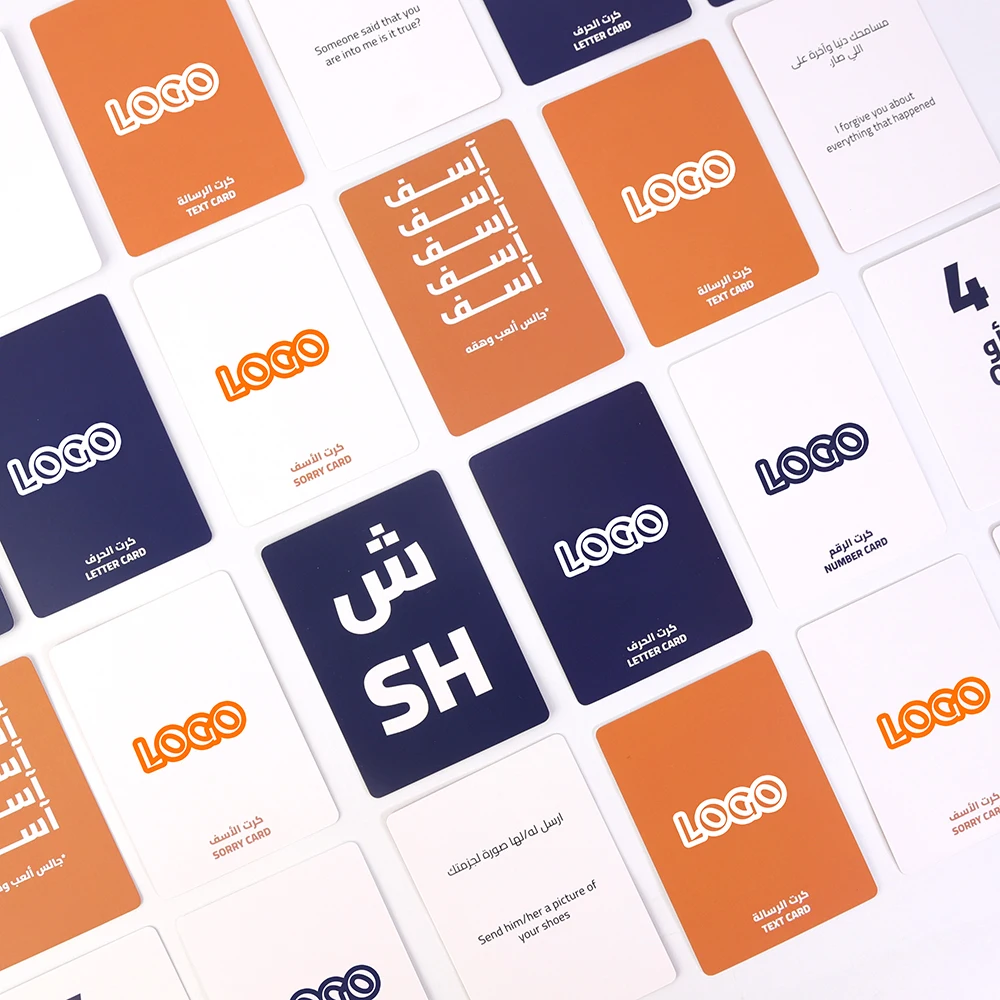 Adult Drinking Playing Communication Deck Custom Party Couple Card Game Custom Printing High Quality Printing Design with Box