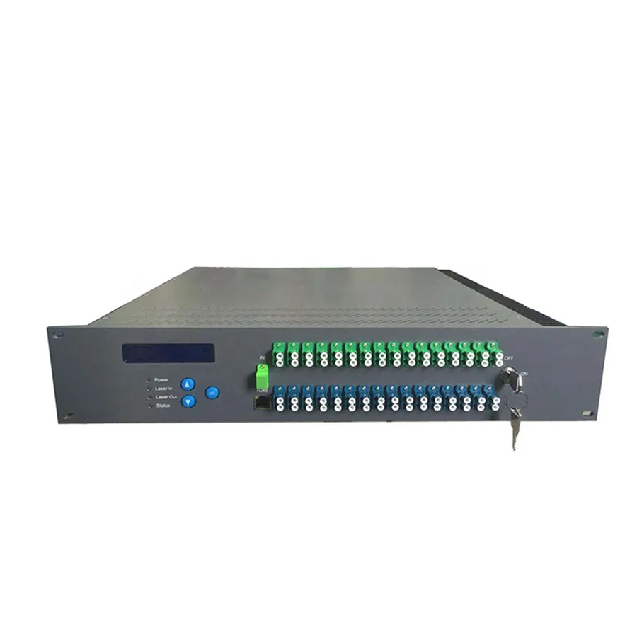  Ftth Catv Wdm Pon Edfa 30 дБм 16 портов 32 порта оптический
