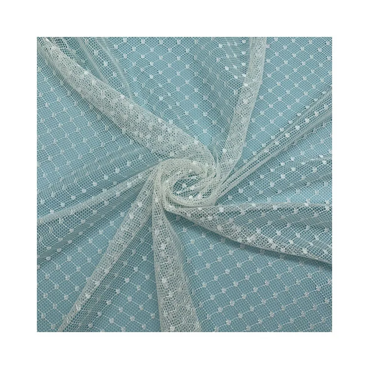 Nylon Lace Fabric For Garment Clothing Materials And Textiles For Clothing