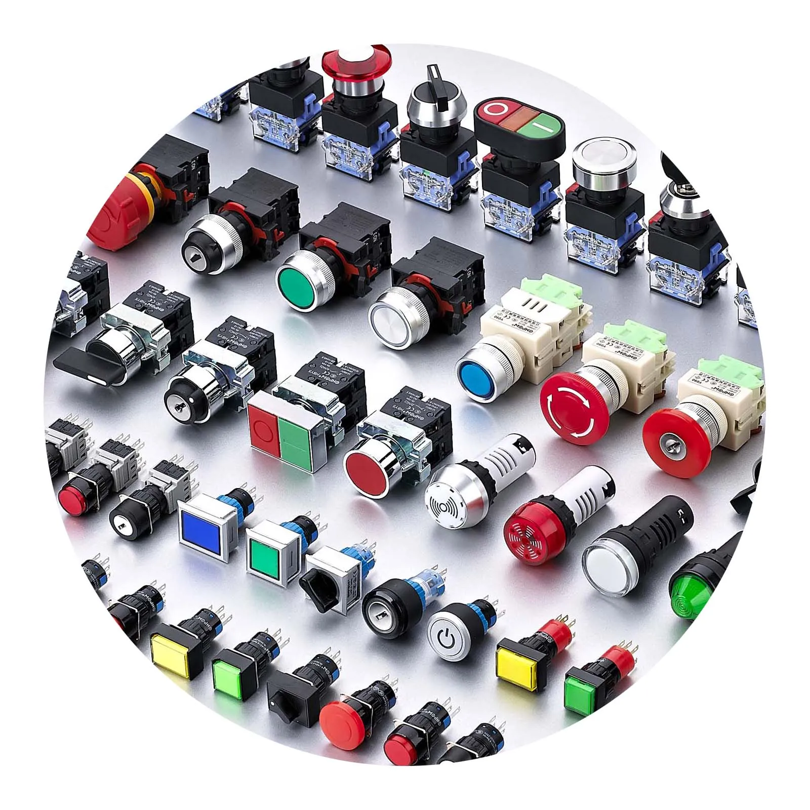 8,10,12,16,22,25,30mm Plastic Momentary Latching Factory outlet High Quality Push button switch