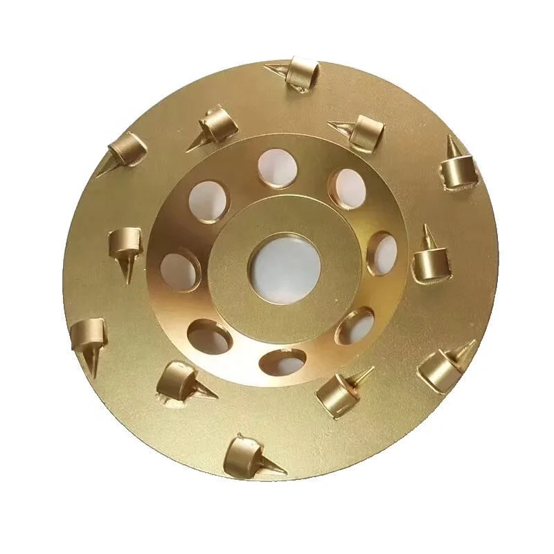 Somebetter 5inch/125mm PCD grinding wheel disc for removing epoxy, glue, paint on concrete floor
