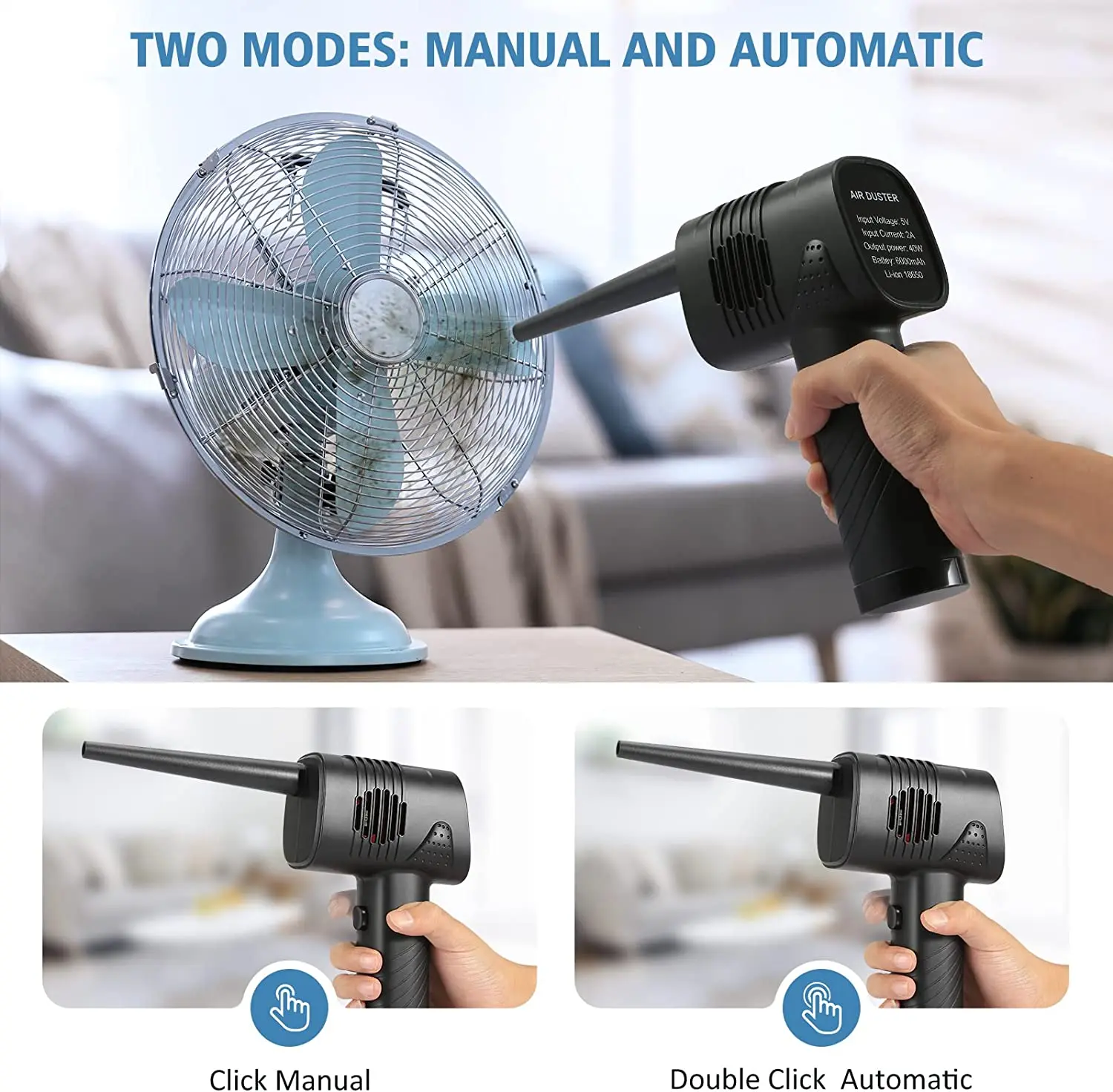 Yzora горячая Распродажа портативная клавиатура пылеочистка электрическая перезаряжаемая воздуходувка беспроводной Пыльник для компьютера