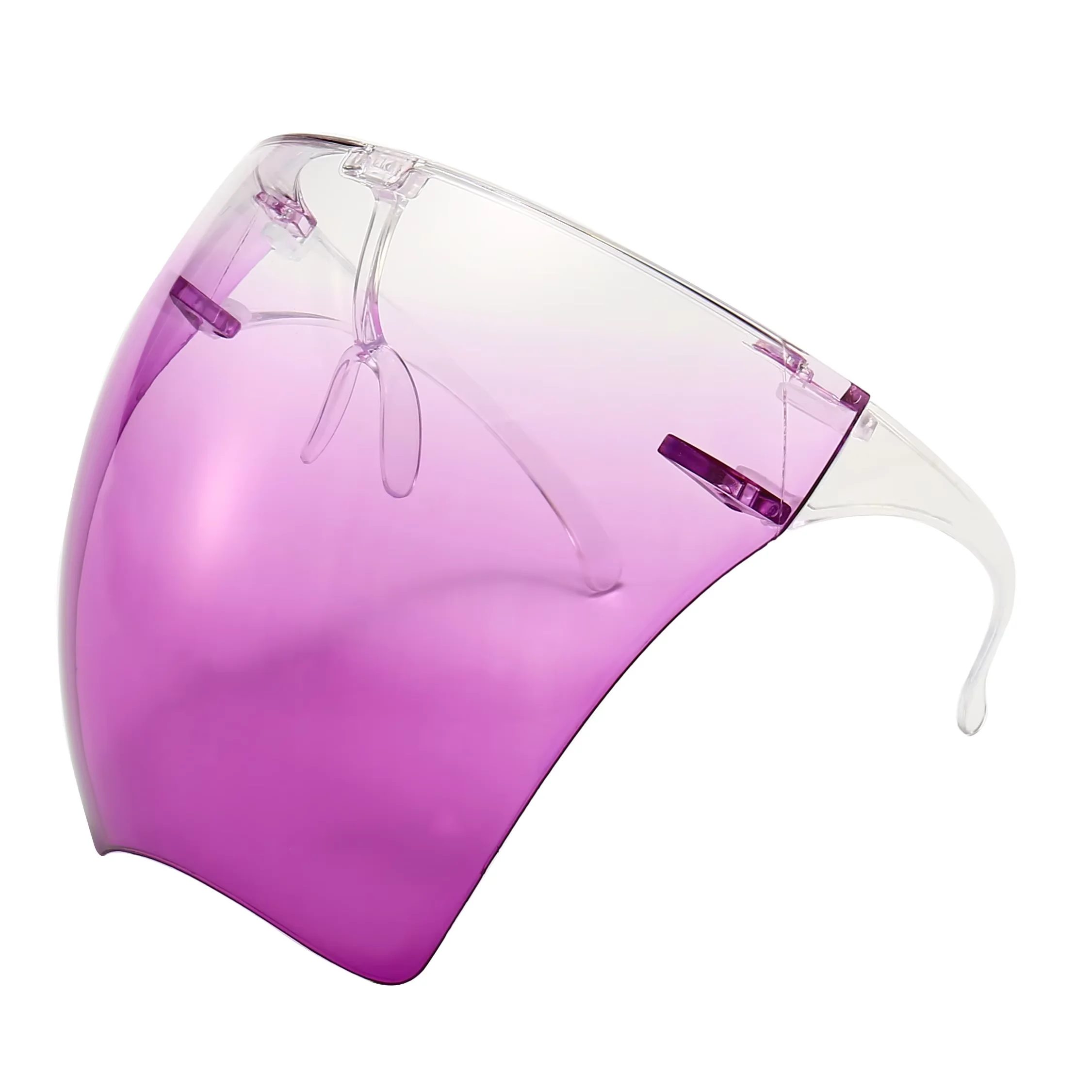 Dust proof anti scratch Transparent Anti-fog Splash-Proof for Virus Full Face Protective Visor Face Shield