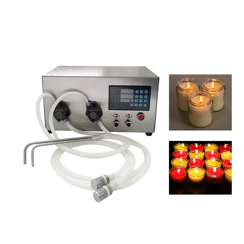 Small Automatic Electric Hot Liquid Wax Heated Pump Filling Candle Making Melter Machine