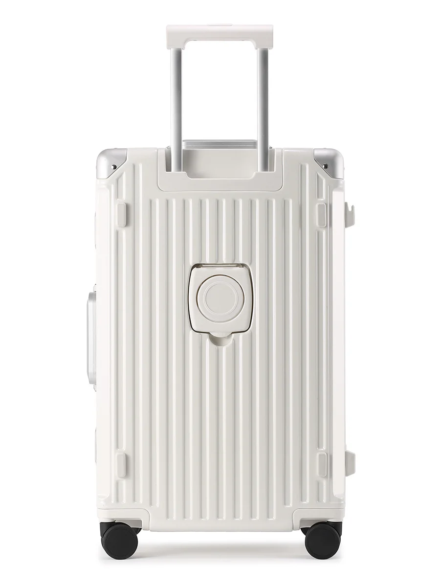 Abs Pc Anti-Scratch Waterproof Trolley Case Front Cover Open Pocket Suitcase with 360 Degree Universal Wheels Suitcase Luggage