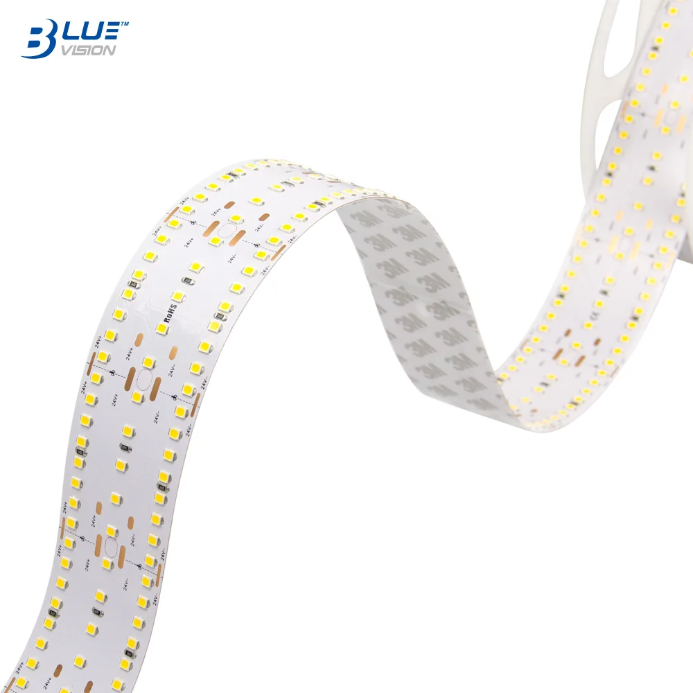 Bluevision SMD2835 420led 40mm led strip light 3000k~6000k ceiling led strip light compatible to led strip light motion sensor