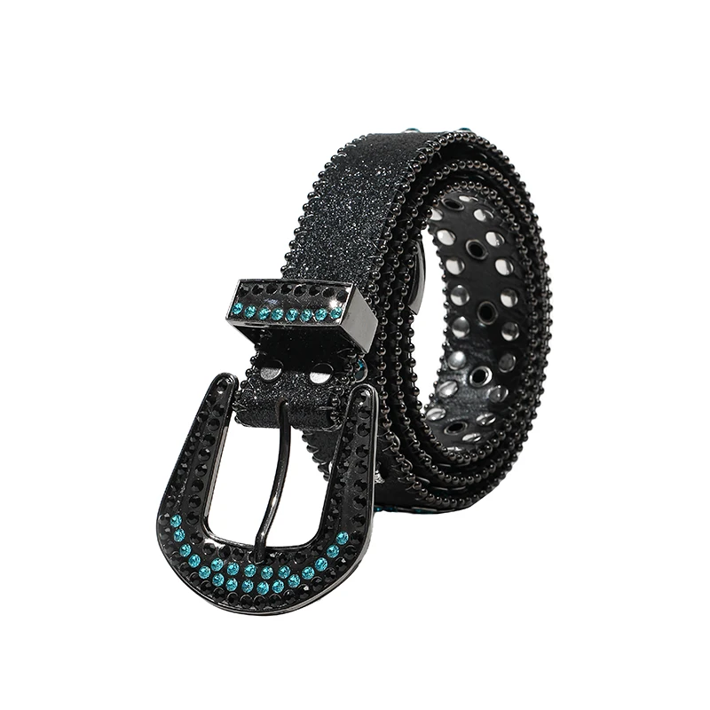 Заводская распродажа, высококачественный ковбойский пояс со стразами