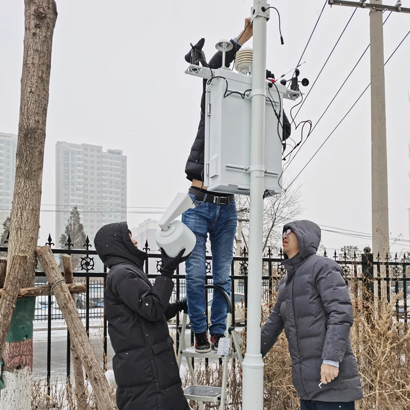 Стабильно производительное устройство мониторинга окружающей среды с передачей данных RS485 Modbus для городских