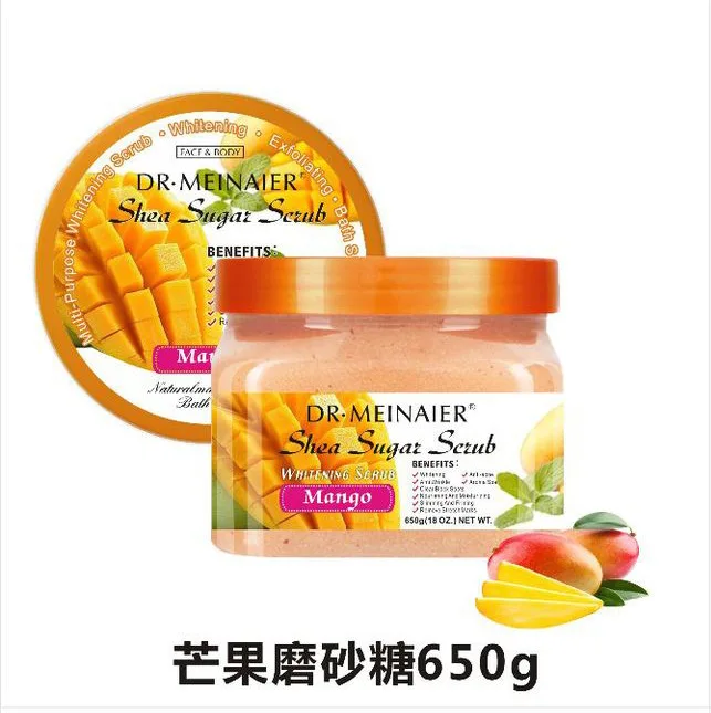 LOGO Customize Body Care Skin Exfoliator Lightening Candy Scrub Vegan Body Scrub