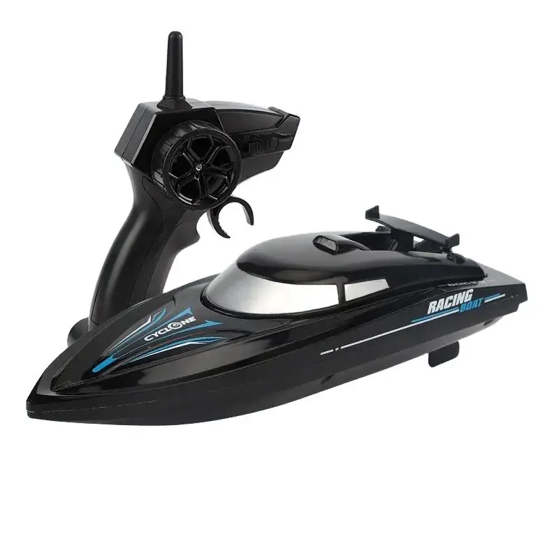 2.4G simulated rechargeable speedboat remote control waterproof racing boat RC ship toys for kids