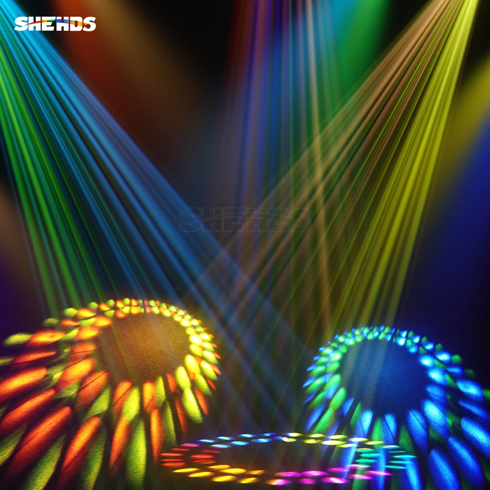 Shehds Outdoor Lyre Beam 380 19r Bulb Double Prism DMX Sharpy 380W Waterproof IP65 Moving Head with LED Ring