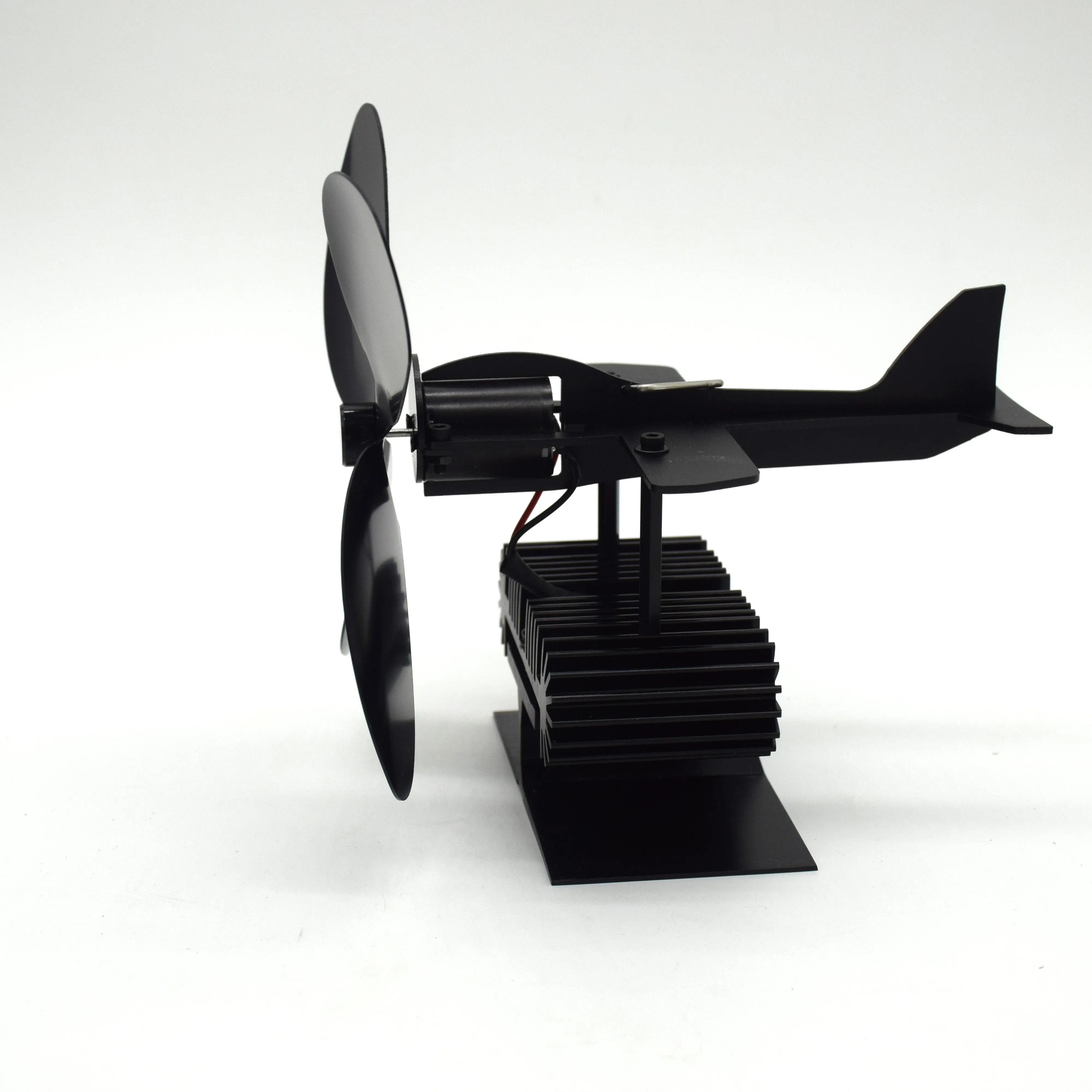 Factory Selling Circulates Warm Wind Wood Burning Thermal Furnace Fan Heated Air Eco Stove Fan