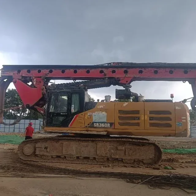 Используемая Sr360r-E10 роторная буровая установка для строительства зданий/большая мощность