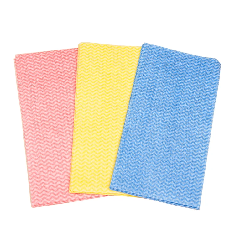 10pcs high quality non-woven non-woven cleaning cloth household non-woven activated carbon fiber cloth