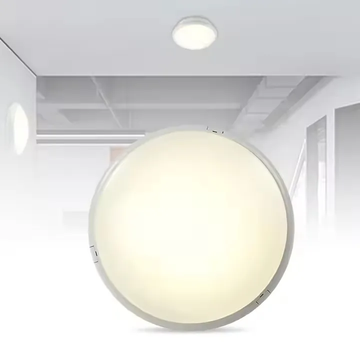 15W 20W Waterproof IP65 Surface Mounted Round Balcony Kitchen Bathroom Moisture-proof Motion Sensor Led Bulkhead Ceiling Light