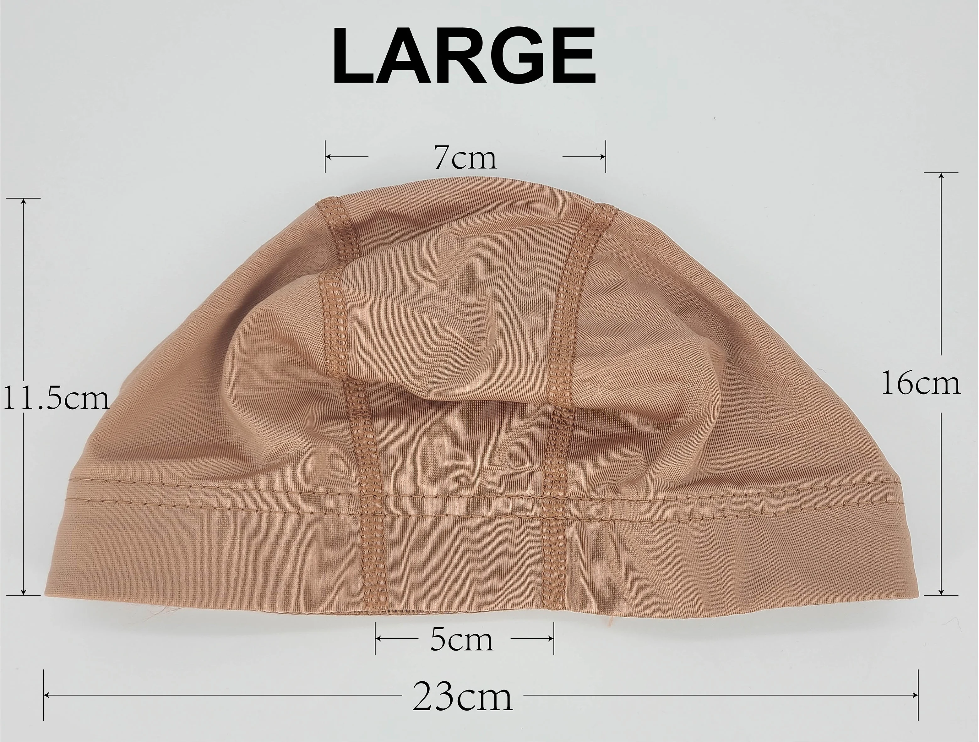 Wholesale  Ultra Stretch Spandex dome Cap Swimming Hat   Polyester Caps Hats DOME CAP FOR MAKING WIGS
