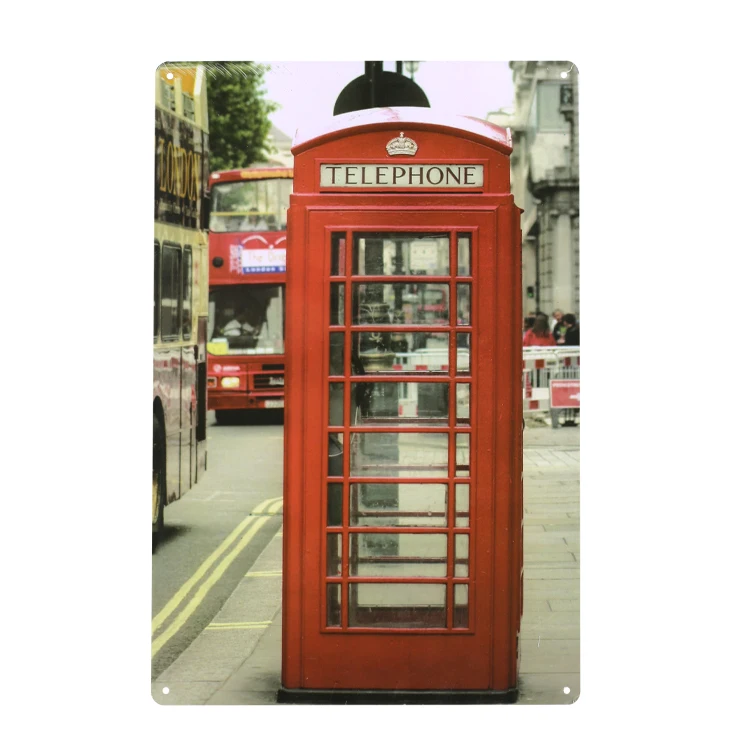 Недорогой винтажный жестяной металлический знак для украшения дома