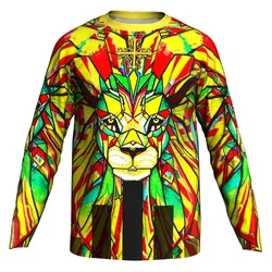 New Design Man Motocross Cycling Bicycle Long Shirt MTB Downhill Wear Clothing FOR Mountain Road Bike Jersey Bmx