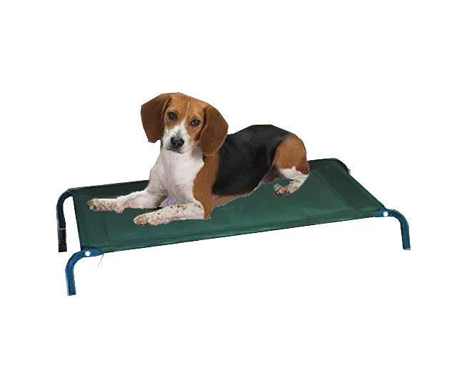 newest design comfortable raised wrought iron dog bed/ pet bed frame