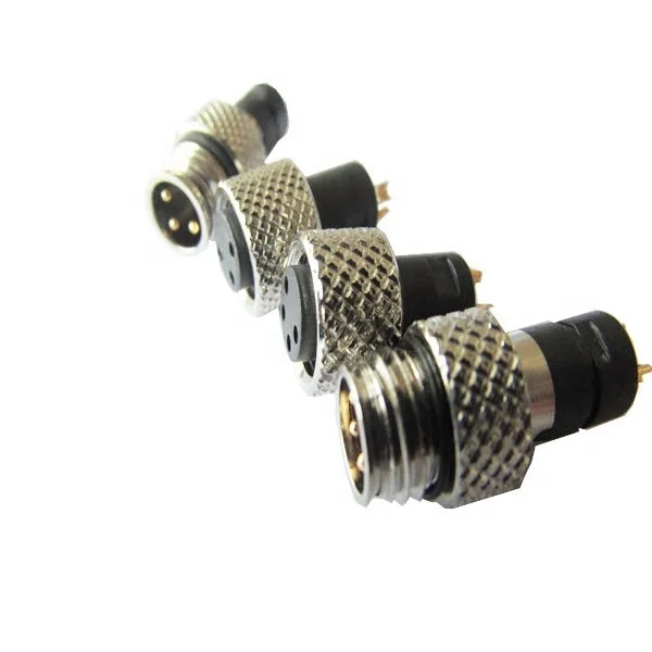 male 6-pin connectors m8 threaded connector 6-conductor molded cordset